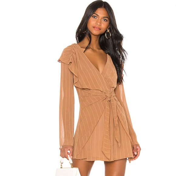 House of Harlow 1960 Dresses & Skirts - NWT House of harlow X REVOLVE Carlita Dress in tawyn brown XXS